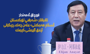 قورچاق ئەمەلدار: تالىبانلار «شەرقىي تۈركىستان ئىسلام ھەرىكىتى» بىلەن چەك-چېگرانى ئېنىق ئايرىشى كېرەك