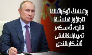 پۇتىننىڭ ئۇكرائىناغا تاجاۋۇز قىلىشقا قانچە ئەسكەر تەييارلىغانلىقى ئاشكارىلاندى