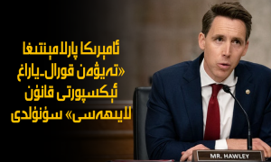 ئامېرىكا پارلامېنتىغا «تەيۋەن قورال-ياراغ ئېكسپورتى قانۇن لايىھەسى» سۇنۇلدى