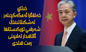 خىتاي خەلقئارا ئەمگەكچىلەر تەشكىلاتىنىڭ شەرقىي تۈركىستانغا ئالاقىدار تەلىپىنى رەت قىلدى