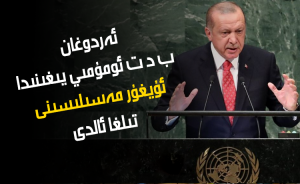 ئەردوغان ب د ت ئومۇمىي يىغىنىدا ئۇيغۇر مەسىلىسىنى تىلغا ئالدى