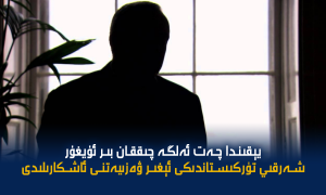 يېقىندا چەت ئەلگە چىققان بىر ئۇيغۇر شەرقىي تۈركىستاندىكى ئېغىر ۋەزىيەتنى ئاشكارىلىدى