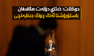 دوكلات: خىتاي دۆلەت ھالقىغان باستۇرۇشتا ئەڭ چوڭ جىنايەتچى