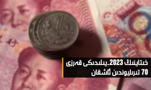 خىتاينىڭ 2023-يىلىدىكى قەرزى 70 تىرىليوندىن ئاشقان