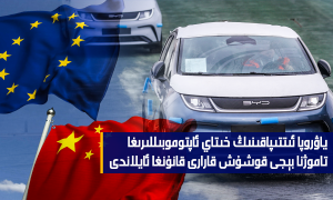 ياۋروپا ئىتتىپاقىنىڭ خىتاي ئاپتوموبىللىرىغا تاموژنا بېجى قوشۇش قارارى قانۇنغا ئايلاندى